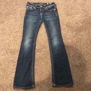 Girls Miss Me Bootcut Jean. Size 14